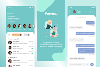build a messaging app, snapchat clone app, facebook app, tiktok clone app