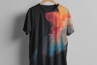 aesthetic and modern tshirt mockup designs