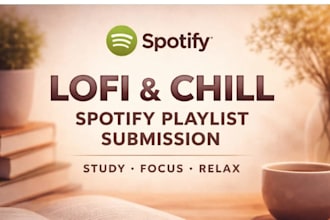 promote your chill lofi music to spotify playlists