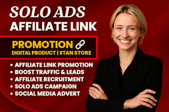 do affiliate link promotion USA solo ads link promotion affiliate marketing MLM