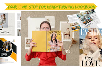 lookbook, product catalog, catalogue, brochure, magazine layout, brochure