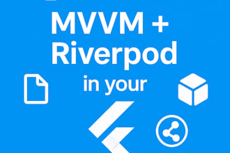 mvvm riverpod integration for flutter apps