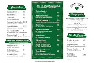 design custom menus for restaurants, cafés, and bars
