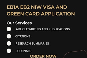 do peer reviewed article for eb1, google scholar citations