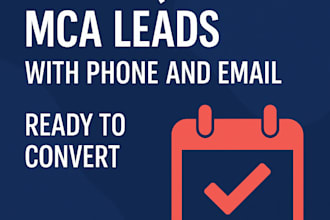 provide mca leads in real time