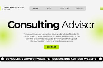 design fix squarespace legal consultant website consulting advisor website