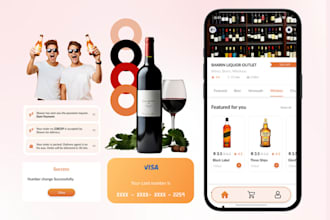 build wine and drink app, wine and drink website, wine and drink shopify store