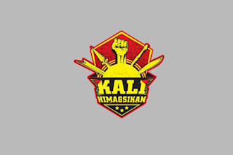 design traditional modern martial arts logo