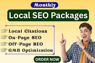 local SEO packages to boost local business visibility