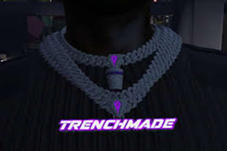 do custom chain for gta 5 and fivem qbcore, fivem gang character, drippy design