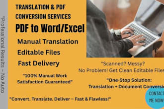 be your document translator and files converter