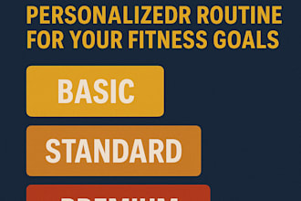 design a personalized gym workout plan