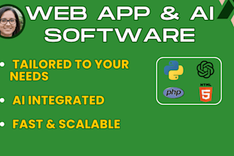 create ai web app, full stack website for create your idea