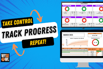 create a goal tracking system to improve your productivity