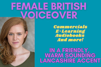record a professional british voiceover in a lancashire accent
