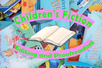 professionally edit and proofread your childrens book