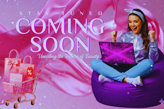 design a coming soon or prelaunch landing page shopify landing page sales page