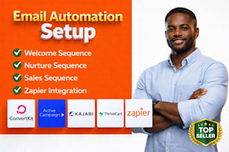 integrate thrivecart convertkit kajabi activecampaign zapier email automation