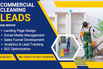 commercial cleaning leads janitorial leads pressure wash leads junk removal lead