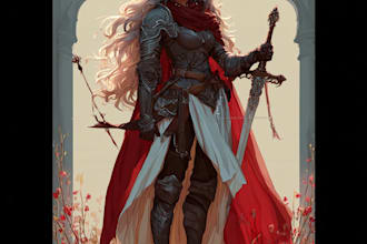 dnd character art and dnd character art
