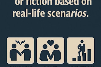 write engaging workplace drama based on real life scenarios