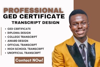 design university transcript ged college high school  award diploma certificate