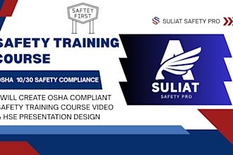 create industrial safety training course video osha compliant employee training