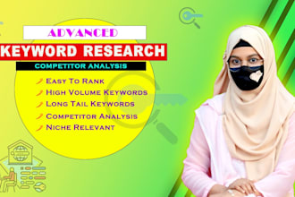 do SEO audit, keywords and competitor analysis