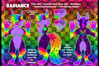 draw furry art, fursona ref sheet, fursona character anthro feral avian naga