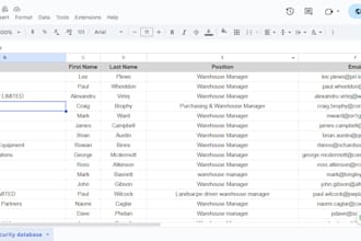data collection with web research and data enrichment