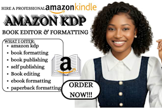 do amazon kdp book publishing paperback formatting book layout design