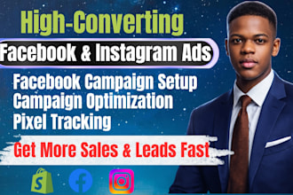 be your social media manager for facebook meta ads, ig and paid social media