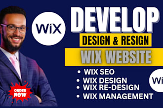 design wix website, optimize wix SEO, wix studio website