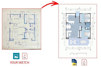 redraw 2d floor plan in autocad