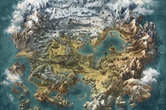 create your fantasy map, worldmap, battlemap for dnd etc