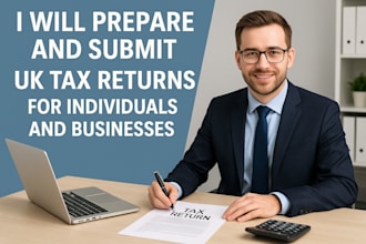 prepare and submit UK tax returns for individuals and businesses