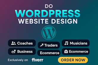 do ai website design wordpress design saas website UI,UX full stack development
