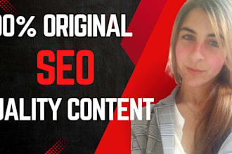 do SEO article, blog post or content writing