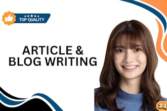 do SEO article writing, blog post writing or content writing