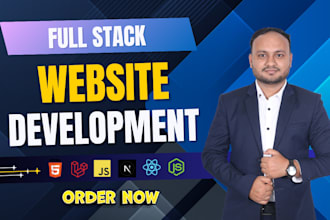 be full stack web developer, frontend, backend, web development