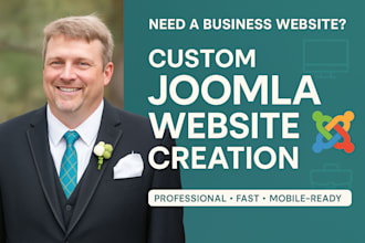 build or customize your joomla website