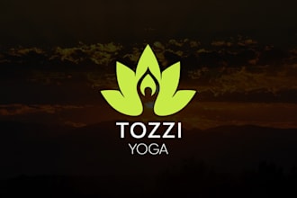 do a natural spa yoga health and wellness or holistic and massage logo