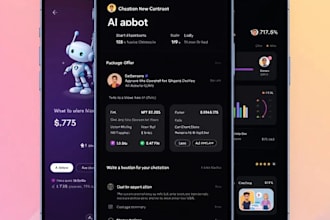 build fullstack blockchain dapps, smart contract,ai chatbots