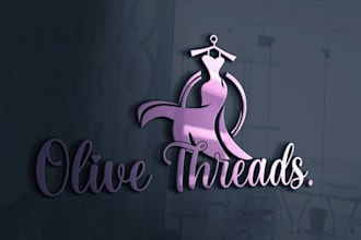 create luxury, fashion, clothing,shoes and boutique logo