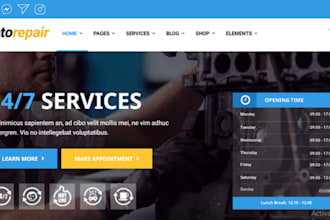 build squarespace mechanic website squarespace auto repair service website