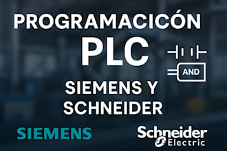 program your siemens or schneider plc with ladder logic or function block