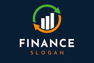 do modern finance marketing consulting business logo