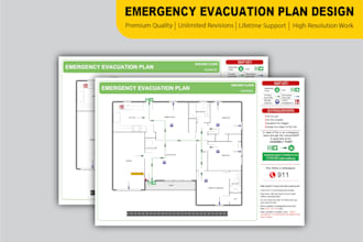 design emergency evacuation plan for your safety