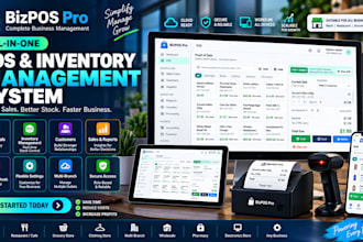 develop pos point of sale and inventory management system