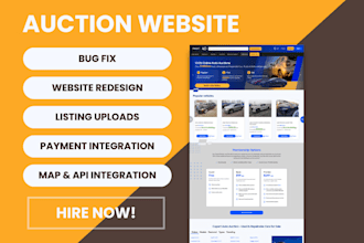 design auction website bidding multivendor website auction website